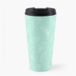 Mint feather cup 250