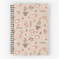 coffee ntbk red 250